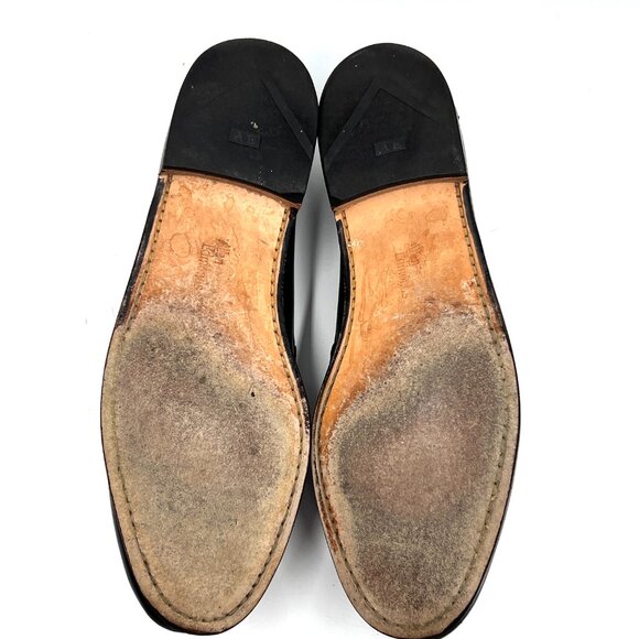 Allen Edmonds Maxfield Tassel Oxford Loafer Shoe Black Brown Size 11 D - Picture 11 of 11